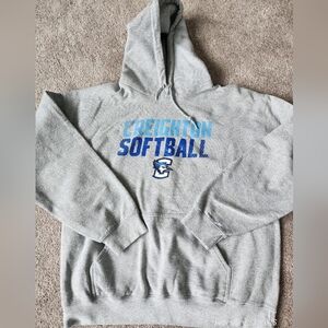 Creighton Softball Gray Hoodie